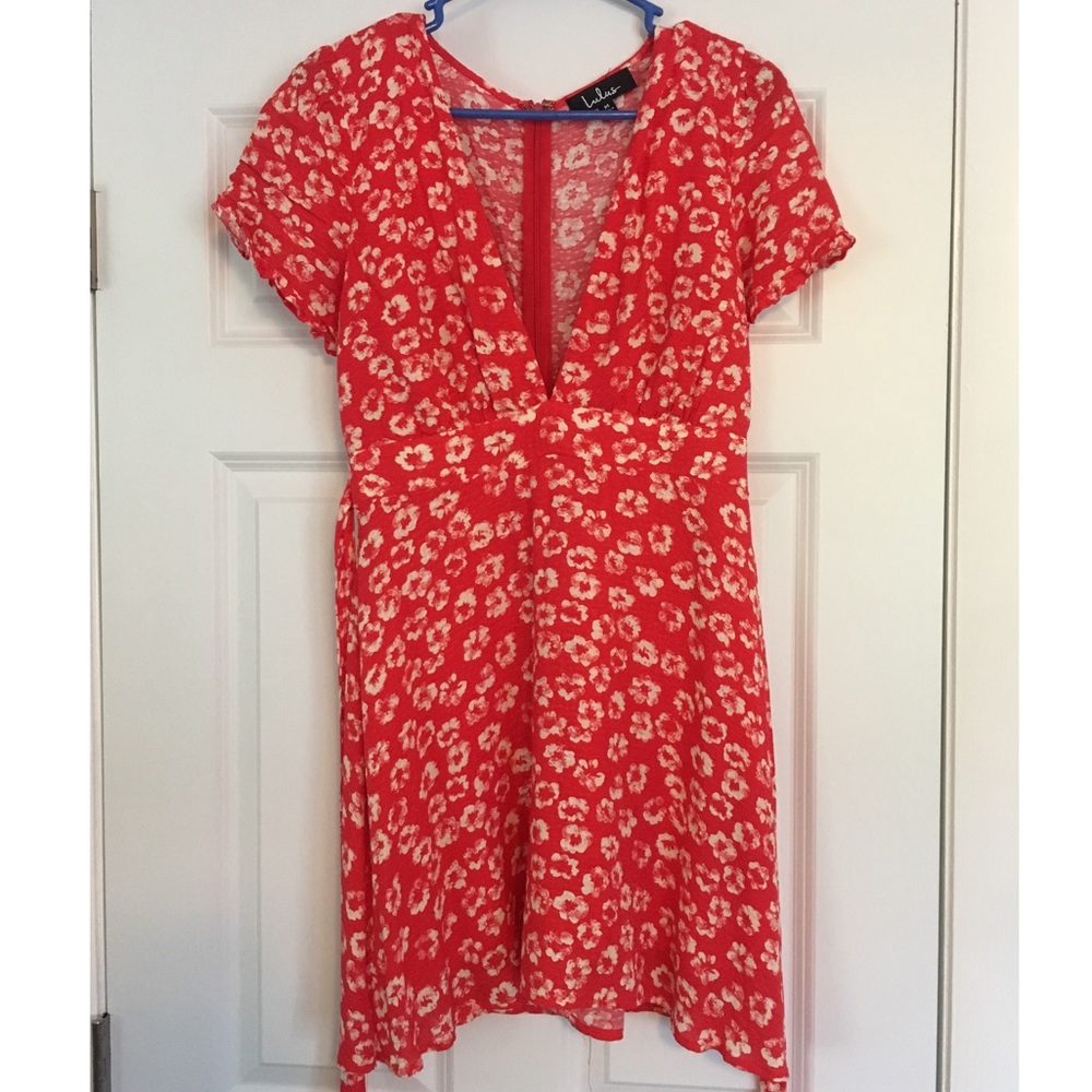 Lulus Red Sundress